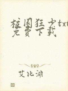 校园狂少txt免费下载