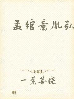 孟绾意胤弘小说