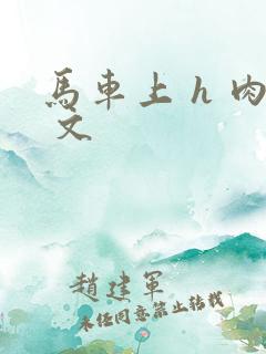 马车上 h 肉 文