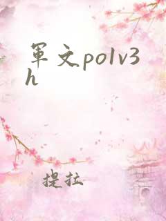 军文po1v3h