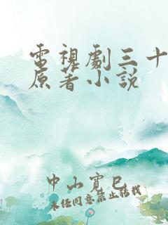 电视剧三十而已原著小说