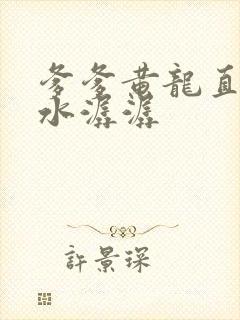 爹爹黄龙直捣溪水潺潺