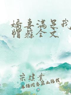 娇妻满足我的绿帽瘾全文