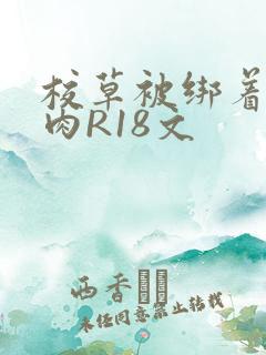 校草被绑着玩纯肉R18文