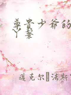 尊贵少爷的大牌丫鬟