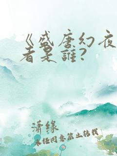 《盛唐幻夜》作者是谁?