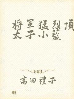 将军猛烈顶弄h太子小蓝