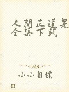 人间正道是沧桑全集下载