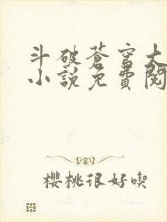 斗破苍穹大主宰小说免费阅读