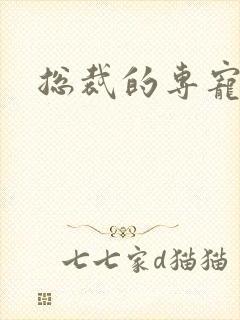 总裁的专宠床奴