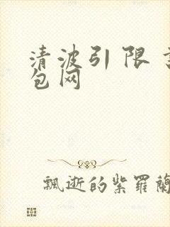 清波引 限 书包网