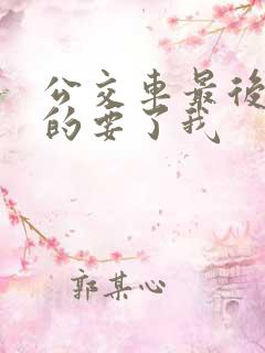 公交车最后一排的要了我