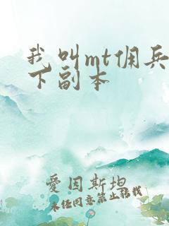 我叫mt佣兵天下副本