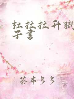 杜拉拉升职记电子书