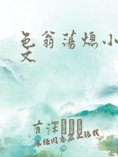 色翁荡熄小说全文