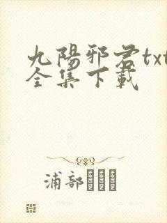 九阳邪君txt全集下载