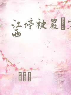 江停被严峫塞东西