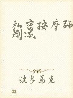 私密按摩师 未删减