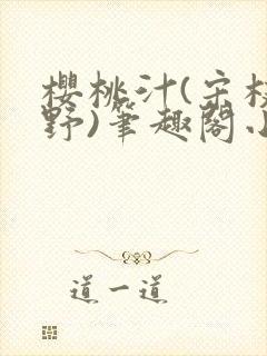 樱桃汁(宋枝江野)笔趣阁小说