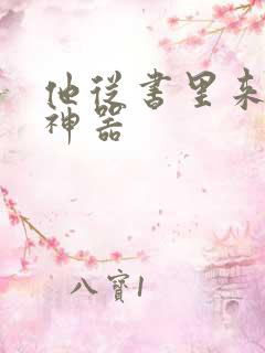 他从书里来追书神器