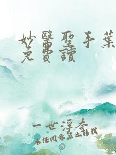 妙医圣手叶皓轩免费读