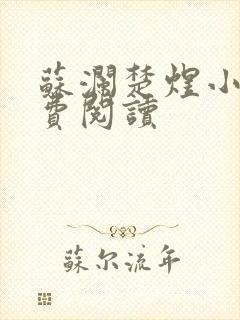 苏澜楚煜小说免费阅读