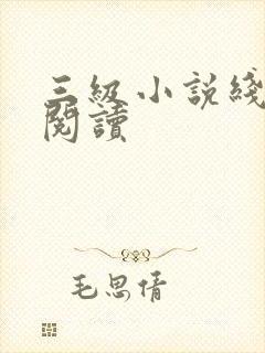 三级小说线全文阅读