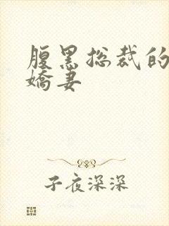 腹黑总裁的双面娇妻