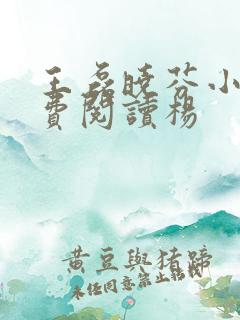 王磊晓芬小说免费阅读杨