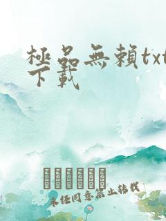 极品无赖txt下载