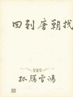 回到唐朝找工作