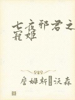 七夜邪君之囚禁宠姬