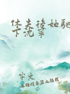 休夫后她驰骋天下沈宁