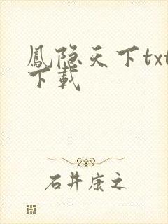 凤隐天下txt下载