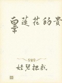 白莲花的贵妇日常