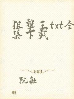 狙击王txt全集下载