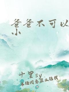 爸爸不可以我还小