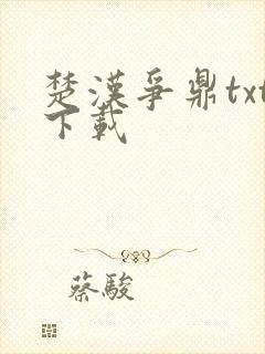 楚汉争鼎txt下载