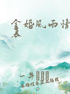 金婚风雨情演员表