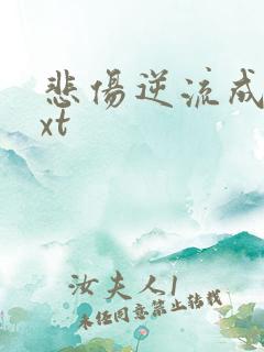 悲伤逆流成河txt