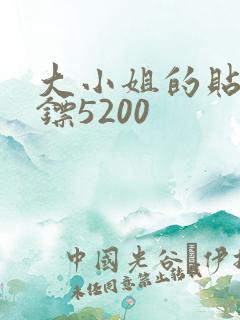 大小姐的贴身保镖5200