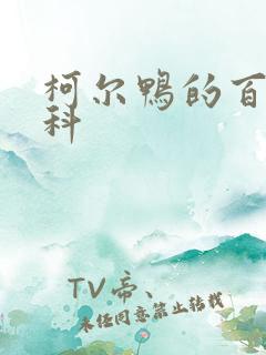 柯尔鸭的百度百科