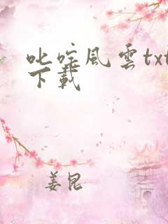 叱咤风云txt下载