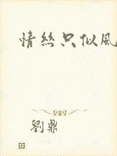 情丝只似风前絮