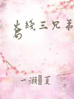 火线三兄弟大结局