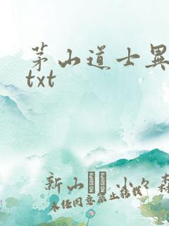 茅山道士异界游txt