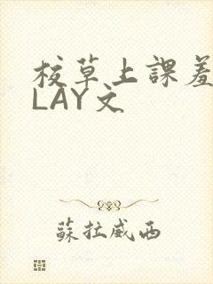 校草上课羞耻PLAY文