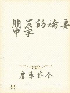 朋友的娇妻hd中字