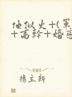 他似火+(军婚+高干+婚恋)