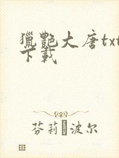 猎艳大唐txt下载